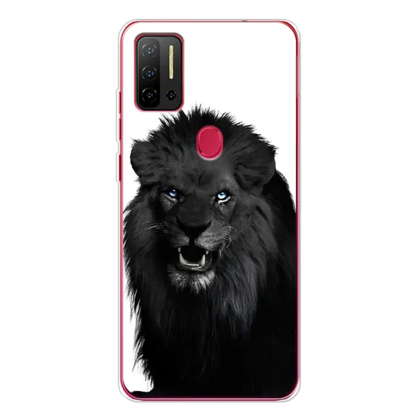 Чохол з принтом «Чорний ЛЕВ» для Ulefone Note 11P