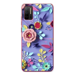 Чохли з квітами для Ulefone Note 11P (VPrint) (Дизайн квітів)