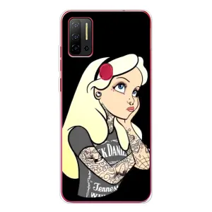 Чехол с печатью для Ulefone Note 11P - (Мода) (AlphaPrint) (Девочка в тату)