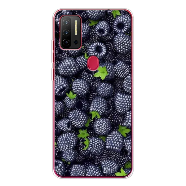Чохол з принтом «Ожина» для Ulefone Note 11P