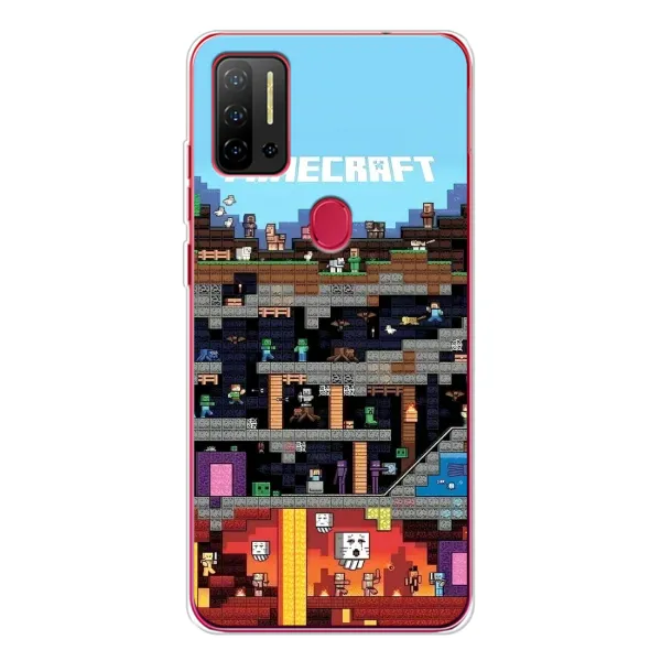 Чохол з принтом «фон Minecraft» для Ulefone Note 11P Чохол з принтом «фон Minecraft» для Ulefone Note 11P