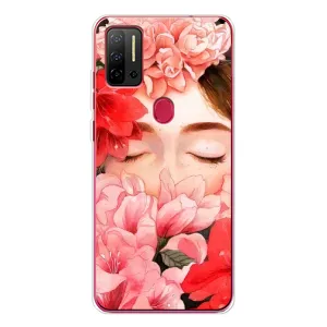 Чехлы (ART) Цветы на Ulefone Note 11P (VPrint) (Очі в квітах)