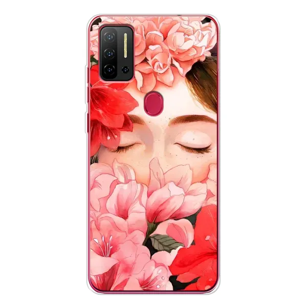 Чохол з принтом «Очі в квітах» для Ulefone Note 11P