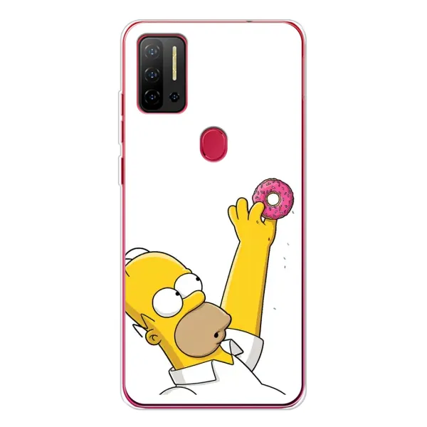 Чохол з принтом «Гомер з пончиком» для Ulefone Note 11P Чохол з принтом «Гомер з пончиком» для Ulefone Note 11P