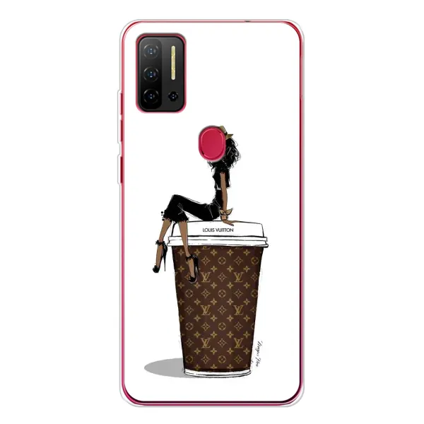 Чехол с принтом «кофе LOUIS VUITTON» для Ulefone Note 11P