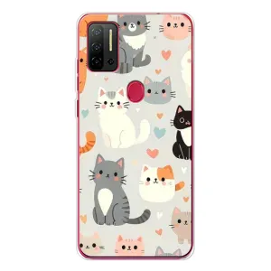 Чохол з малюнком кіт на Ulefone Note 11P (Колаж котів)