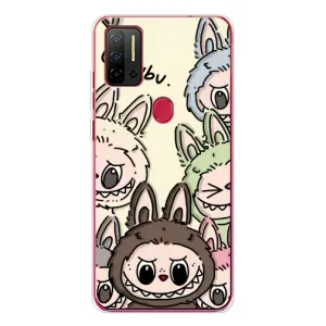 Чохол з Лабубу на Ulefone Note 11P (Золота мавпа Bored Ape)