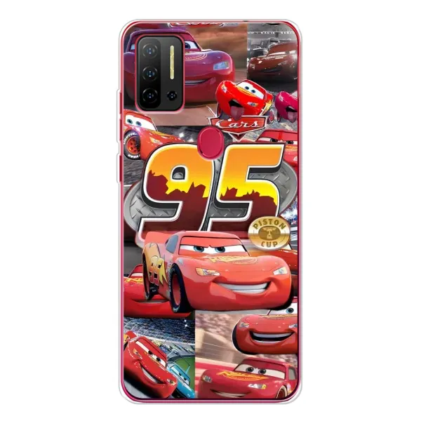 Чохол з принтом «Колаж Блискавка Маквін» для Ulefone Note 11P