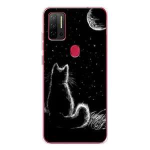 Чохол з принтом для Ulefone Note 11P (AlphaPrint) Модні коти