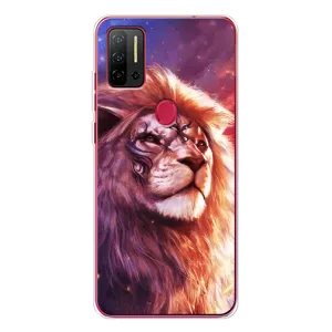 Чохол з картинкою ЛЕВ для Ulefone Note 11P (VPrint) (Красочний Лев)