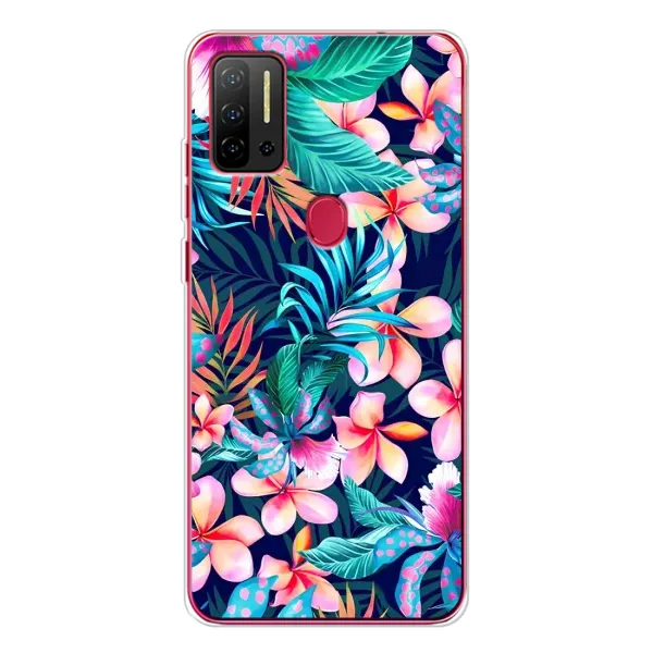 Чехол с принтом «Красочные цветы» для Ulefone Note 11P