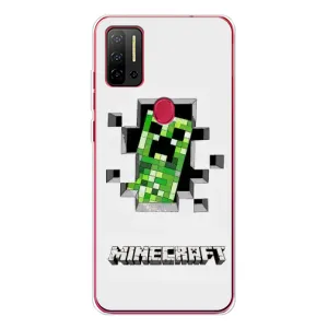Чохол Майнкрафт на Ulefone Note 11P (AlphaPrint) Minecraft (кріпер Майнкрафт)