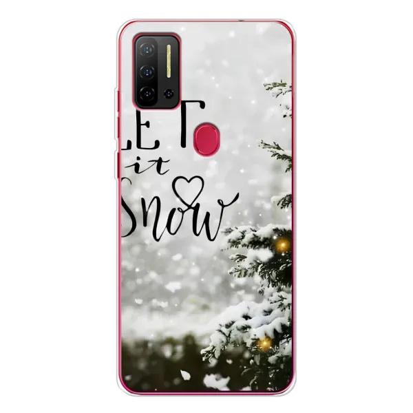 Чехол с принтом «Let it snow» для Ulefone Note 11P