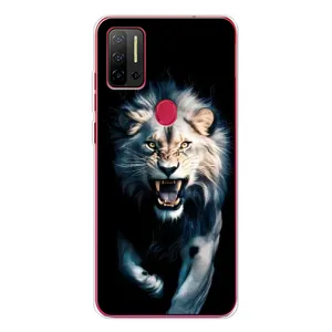 Чохол з картинкою 'Хижаки' для Ulefone Note 11P (Лев у темряві)