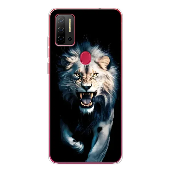 Чохол з принтом «Лев у темряві» для Ulefone Note 11P