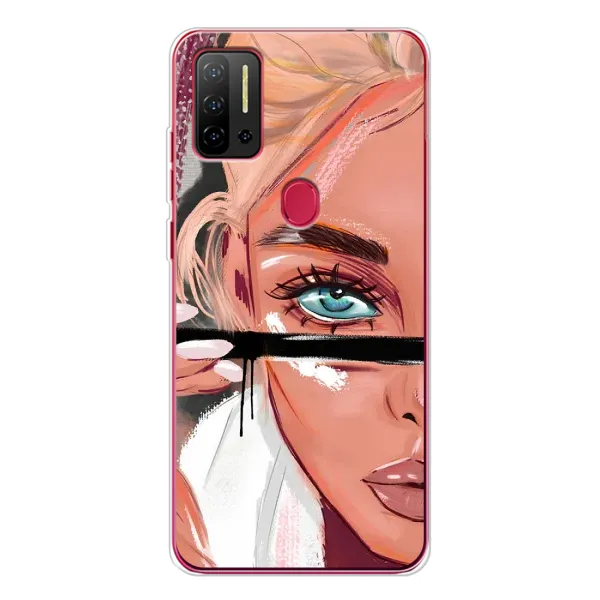 Чехол с принтом «Макияж» для Ulefone Note 11P Чехол с принтом «Макияж» для Ulefone Note 11P