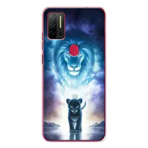 Чохол з картинкою ЛЕВ для Ulefone Note 11P (VPrint) (Маленький лев)