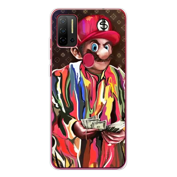 Чохол з принтом «Mario LV» для Ulefone Note 11P