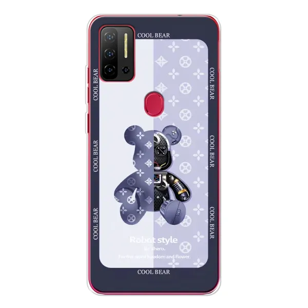 Чехол с принтом «Медвежонок LV» для Ulefone Note 11P