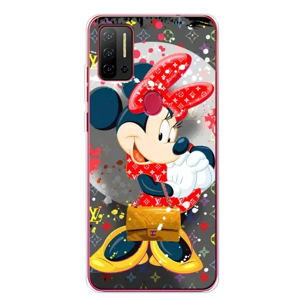Чехол с принтом «Minni с бантиком» для Ulefone Note 11P