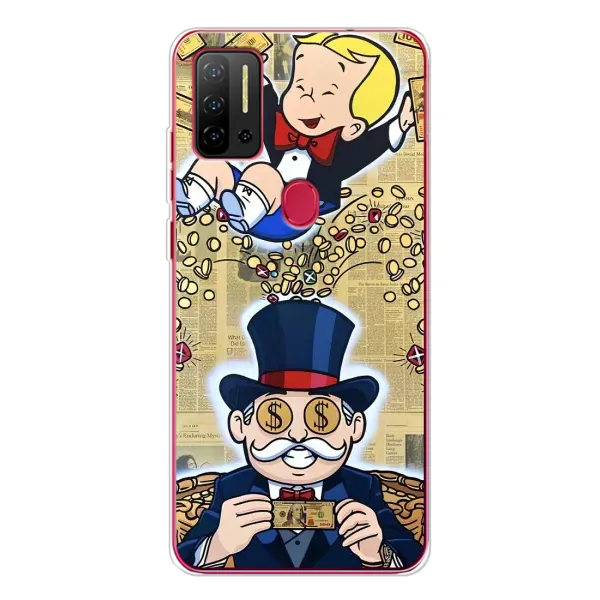 Чохол з принтом «Монополія Мен» для Ulefone Note 11P
