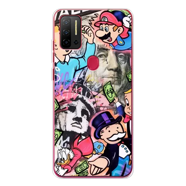 Чохол з принтом «Monopoly man» для Ulefone Note 11P