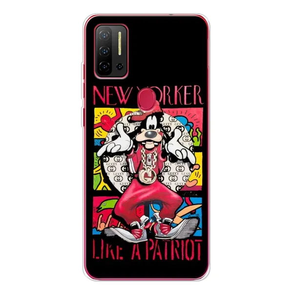 Чохол з принтом «Мультяшний Волк» для Ulefone Note 11P