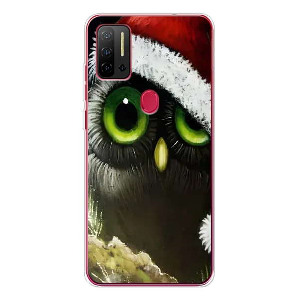 Чехол с принтом «Новогодняя Сова» для Ulefone Note 11P