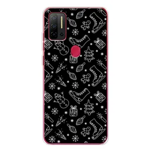 Новорічні, Святкові Чохли для Ulefone Note 11P - 2024 год (Новорічний фон)