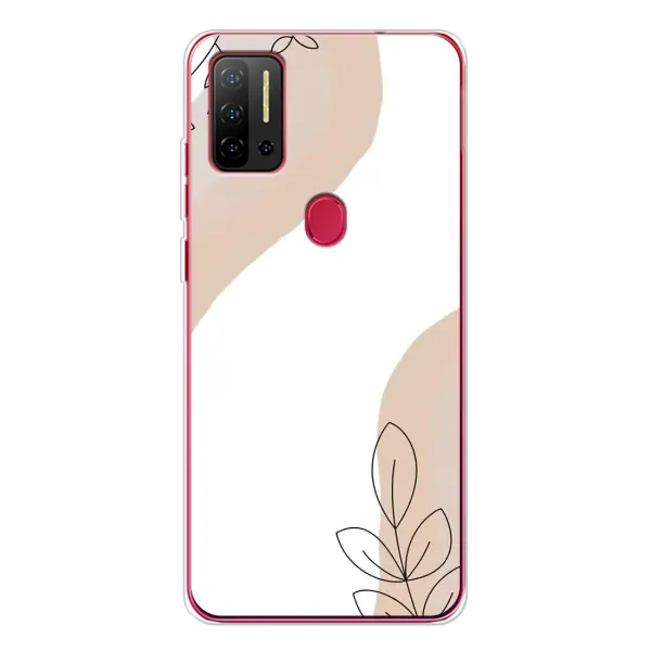 Чехол с принтом «Нюдовая веточка абстракция» для Ulefone Note 11P Чехол с принтом «Нюдовая веточка абстракция» для Ulefone Note 11P