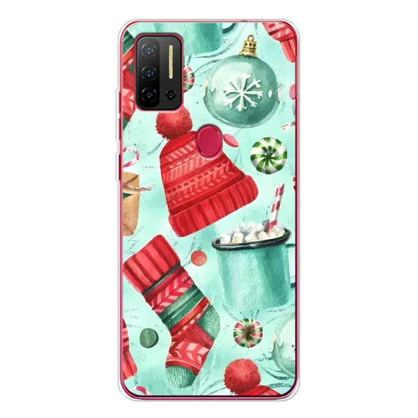 Чехол с принтом «Одежда НГ» для Ulefone Note 11P