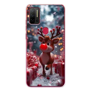 Чехол с принтом «Олень среди подарков» для Ulefone Note 11P