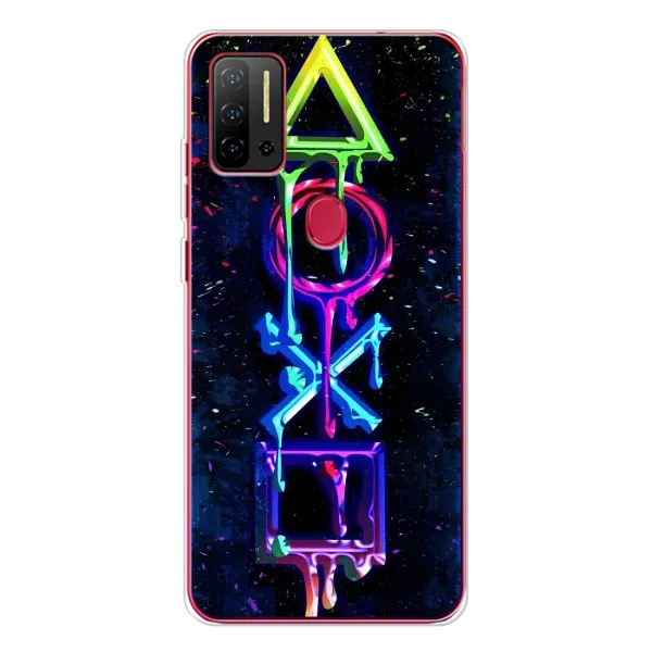 Чохол з принтом «Pleystation лого» для Ulefone Note 11P