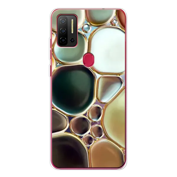 Чехол с принтом «Радужный Мрамор» для Ulefone Note 11P Чехол с принтом «Радужный Мрамор» для Ulefone Note 11P