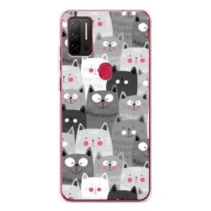 Чохли з Котиками для Ulefone Note 11P (VPrint) (Мальовані котики)