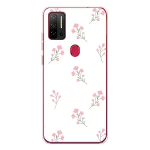 Чохол з розовим принтом для Ulefone Note 11P (Рожеві квіти)