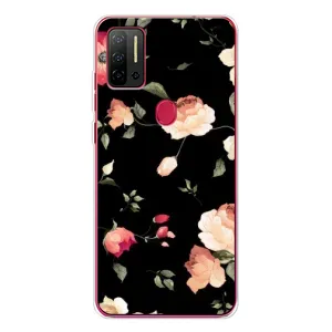 Чохли з квітами для Ulefone Note 11P (VPrint) (Трояндочки)