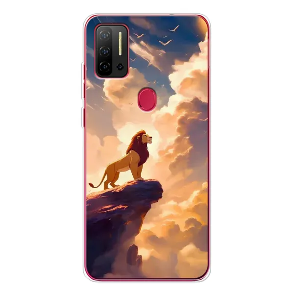 Чохол з принтом «Сімба на скелі» для Ulefone Note 11P Чохол з принтом «Сімба на скелі» для Ulefone Note 11P
