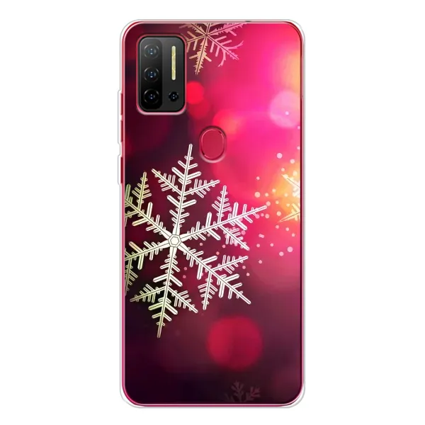 Чехол с принтом «Снежинка» для Ulefone Note 11P