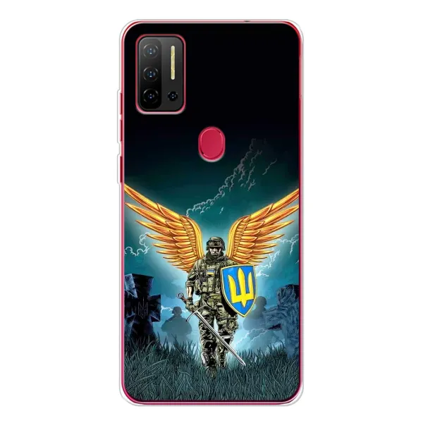 Чехол с принтом «Солдат ЗСУ» для Ulefone Note 11P