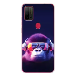 Чохол з Мавпами Ulefone Note 11P - (AlphaPrint) (Стильна мавпа)