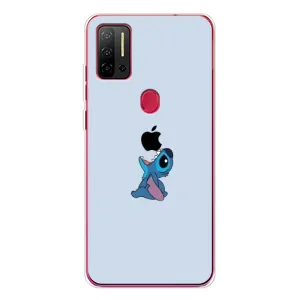 Чохол з принтом Стіч на Ulefone Note 11P (Stitch apple)