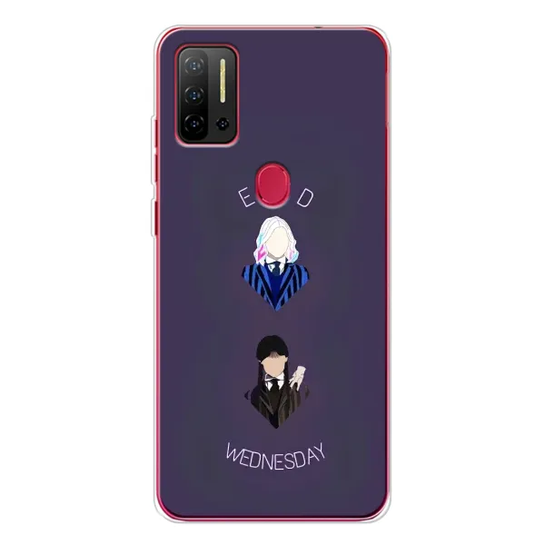 Чехол с принтом «Уэнздей и подруга» для Ulefone Note 11P