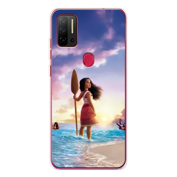 Чехол с принтом «Моана с веслом» для Ulefone Note 11P