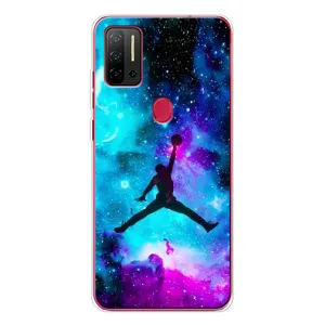 Чохли для Ulefone Note 11P - з картинкою JORDAN (AlphaPrint) (Яскравий Джордан)