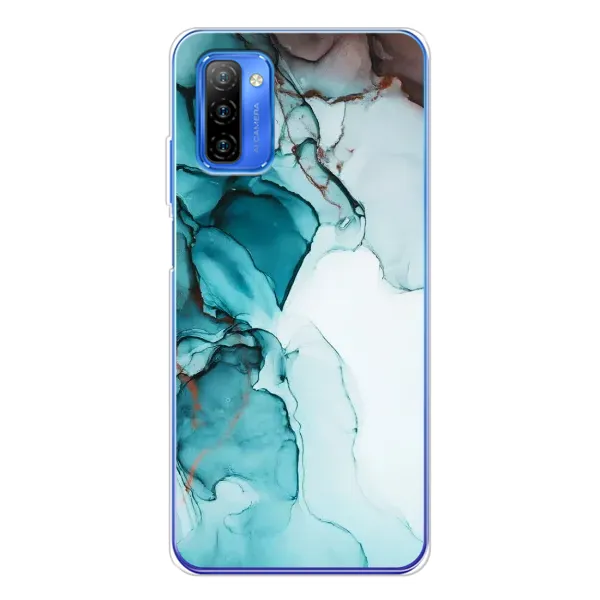 Чехол с принтом «Бирюзовый мрамор» для Ulefone Note 12 Чехол с принтом «Бирюзовый мрамор» для Ulefone Note 12