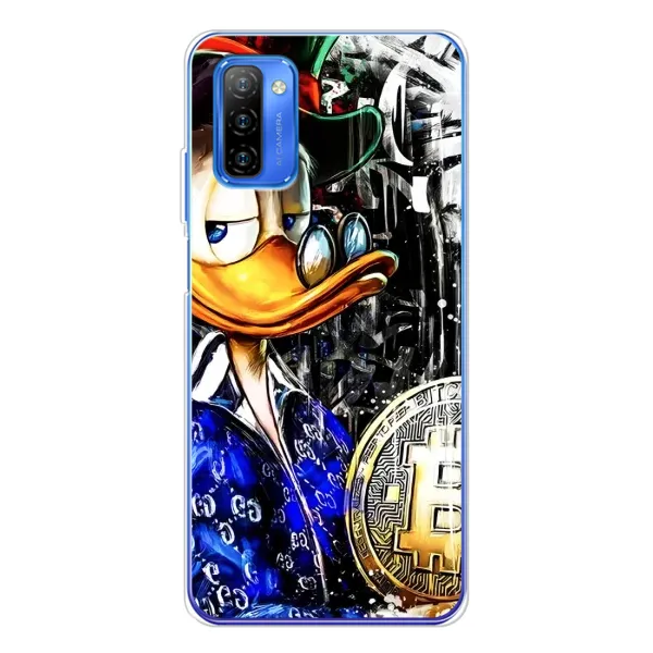 Чехол с принтом «Биткойн Скрудж» для Ulefone Note 12