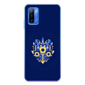 Чехлы для Ulefone Note 12  Укр. Символика (AlphaPrint) (Цветочный Герб)