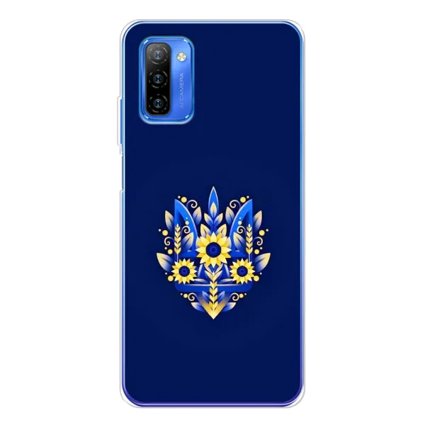 Чохол з принтом «Квітковий Герб» для Ulefone Note 12