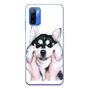 Чохли з собаками для Ulefone Note 12 (VPrint) (Радісний Хаскі)